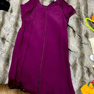 purple cute dress